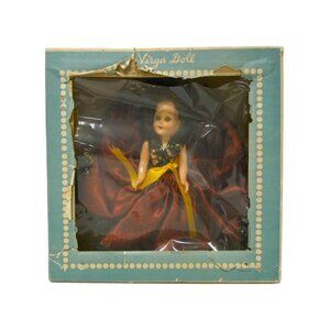 VTG 50s Spanish Girl . Virga Doll in original box